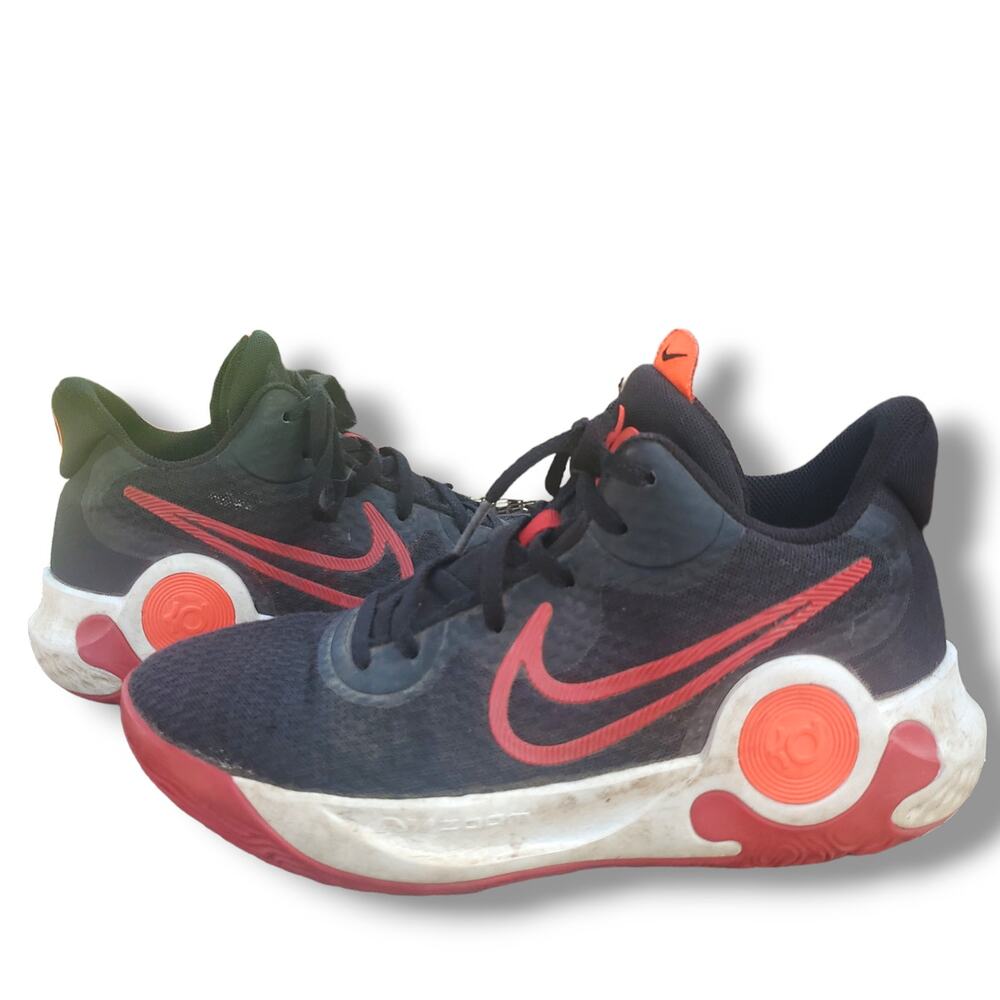 Nike | Renew Black and Red Basketball Shoes | Size 7
